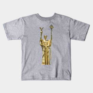 Chicago's Golden Lady Kids T-Shirt